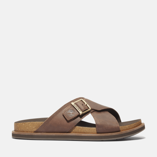 Timberland - Amalfi Vibes Slide Sandale für Herren in Braun, Herren, Braun, Größe: 45 von Timberland