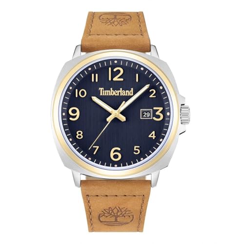 Timberland Damen Analog Quarz Uhr mit Leder Armband TDWLB0030201 von Timberland