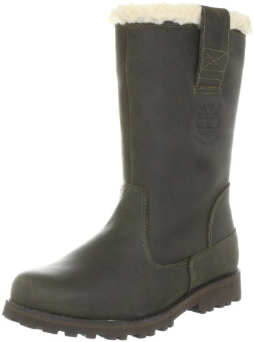 Timberland Asphalt Trail FTK_8 In Pull On WP Boot with Shearling 1274R, Mädchen Schlupfstiefel, Braun (Light Brown), EU 33 (US 1.5) von Timberland