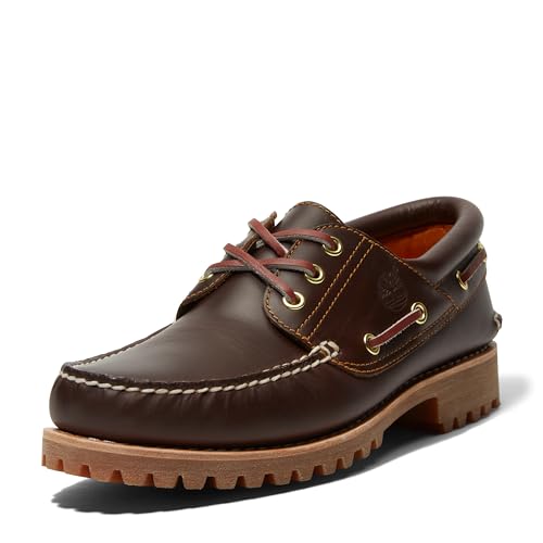 Timberland Authentics FTM_3 Eye Classic Lug 30003, Herren Bootsschuhe, Braun (Braun Pull Up), EU 45.5 von Timberland