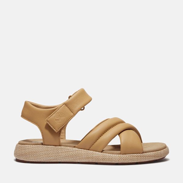 Timberland - Belmar Waves Sandale mit Fersenriemen für Damen in Beige, Damen, Beige, Größe: 36 von Timberland