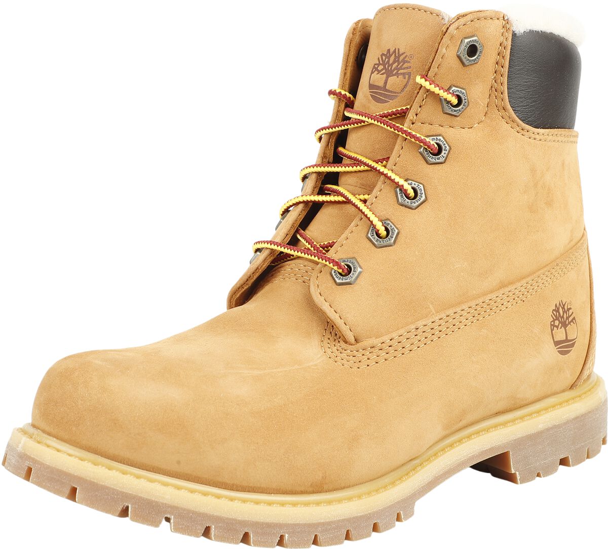 Timberland Boot - 6 Inch Premium Shearling Lined WP Boot - EU37 bis EU41 - für Damen - Größe EU38 - braun von Timberland