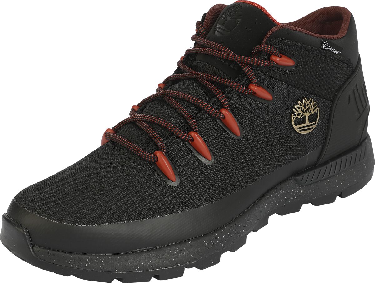 Timberland Boot - Sprint Trekker Mid Fabric WP - EU43 bis EU45 - für Männer - Größe EU44 - schwarz von Timberland