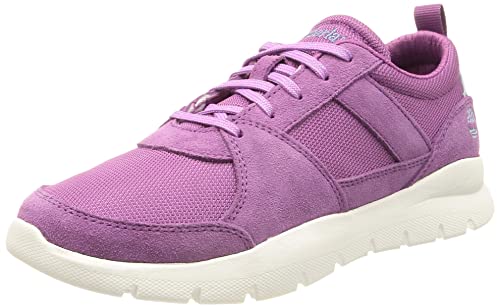 Timberland Boroughs Project L/F Ox (Junior) Sneaker Low Top, Medium Purple Suede, 38 EU von Timberland