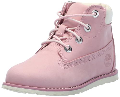 Timberland Boy's Pokey Pine Mid Side Zip Boot Closure, Pink Nectar-new 2024, 7.5 Toddler von Timberland
