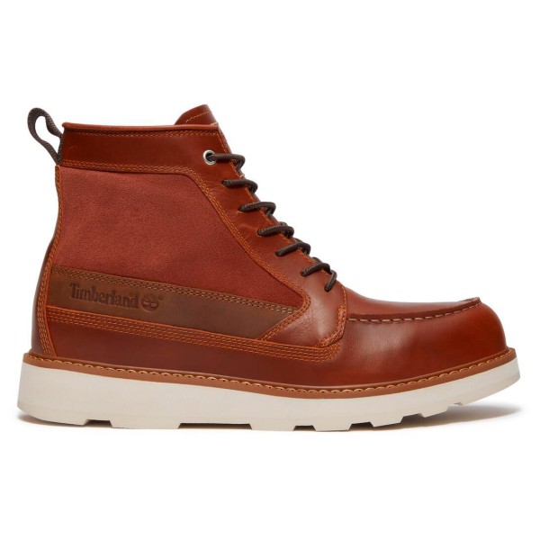 Timberland - Britton Mills Mid Lace Up Waterproof Boot - Freizeitstiefel Gr 47,5 rot von Timberland