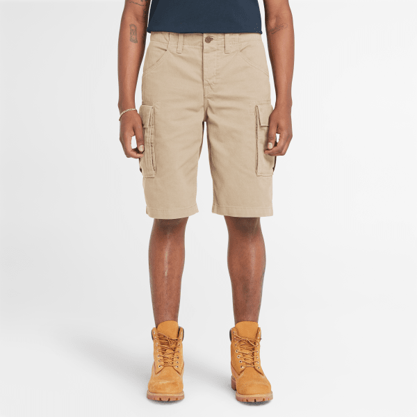 Timberland - Brookline Cargoshorts aus Twill für Herren in Beige, Herren, Beige, Größe: 38 Timberland - Brookline Cargoshorts aus Twill für Herren in Beige, Herren, Beige, Größe: 38 von Timberland