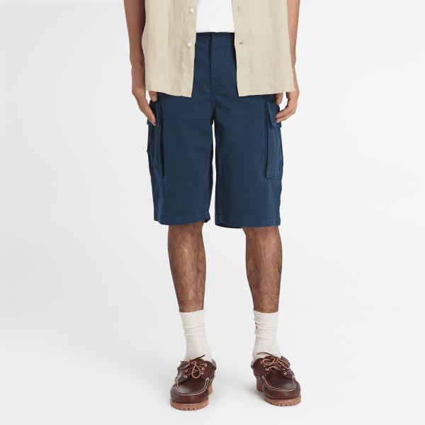 Timberland - Brookline Cargoshorts aus Twill für Herren in Dunkelblau, Herren, Blau, Größe: 31 Timberland - Brookline Cargoshorts aus Twill für Herren in Dunkelblau, Herren, Blau, Größe: 31 von Timberland