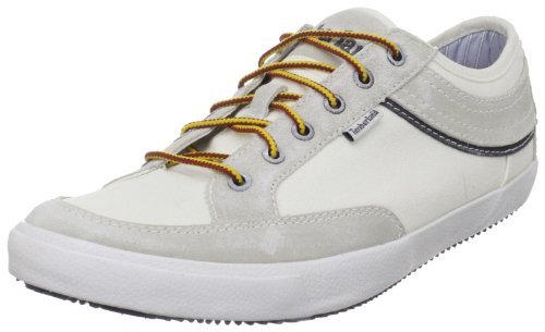 Timberland CA Hookset Camp FTM Sport Camp Ox 65193, Herren, Sneaker, Weiss (White Canvas/Suede), EU 49 (US 14) von Timberland