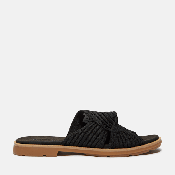 Timberland - Calista Bay Slide Sandale für Damen in Schwarz, Frau, Schwarz, Größe: 38.5 von Timberland