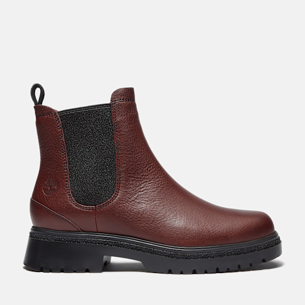 Timberland - Cambria Valley Chelsea Boot für Damen in Dunkelrot, Damen, Rot, Größe: 41.5 von Timberland