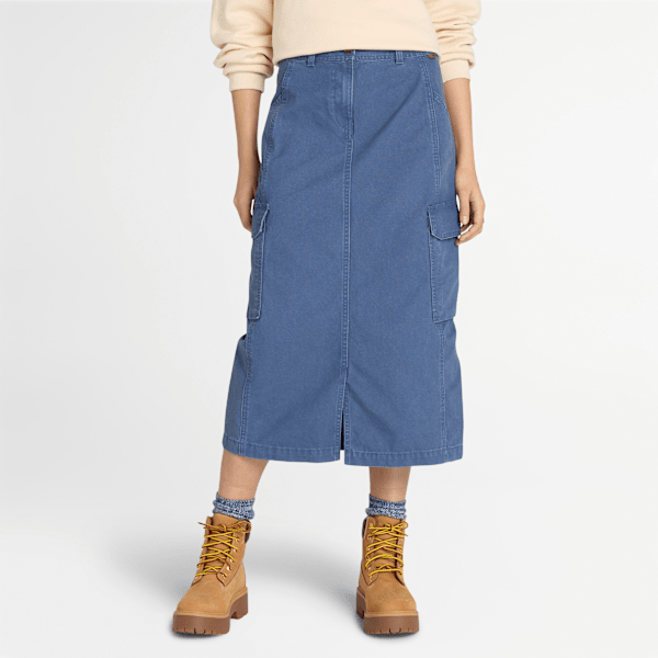 Timberland - Cargo-Rock für Damen in Dunkelblau, Frau, Blau, Größe: 27 von Timberland