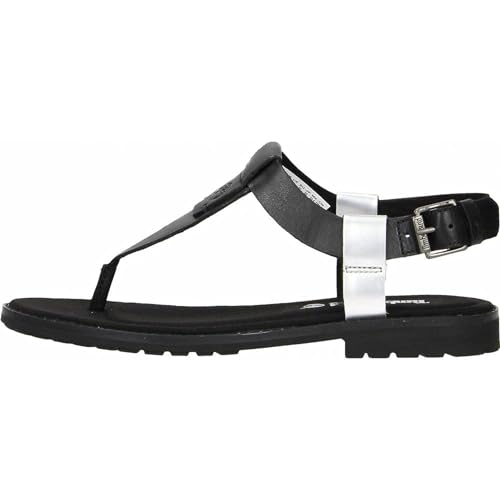 Timberland Chicago Riverside TB0A23U40151 Damen-Sandalen Schwarz Weiß von Timberland