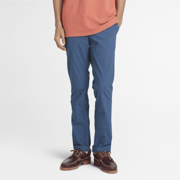 Timberland - Claremont Chinohose aus Popeline für Herren in Blau, Herren, Blau, Größe: 33 Timberland - Claremont Chinohose aus Popeline für Herren in Blau, Herren, Blau, Größe: 33 von Timberland