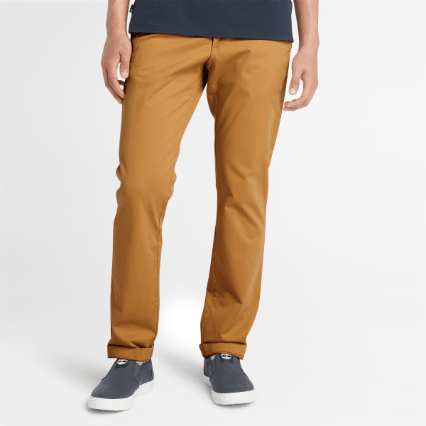 Timberland - Chinohose aus Stretch-Twill für Herren in Dunkelgelb, Mann, Gelb, Größe: 42 Timberland - Chinohose aus Stretch-Twill für Herren in Dunkelgelb, Mann, Gelb, Größe: 42 von Timberland