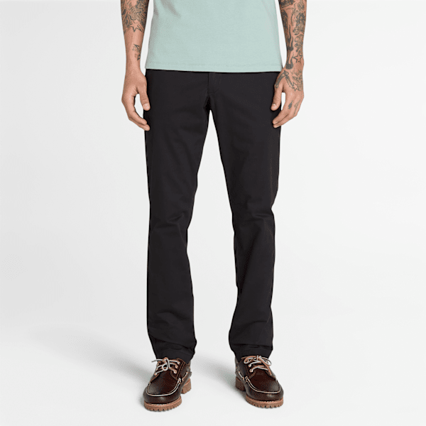 Timberland - Claremont Chinohose aus Twill mit schmalem Bein für Herren in Schwarz, Herren, Schwarz, Größe: 30 von Timberland