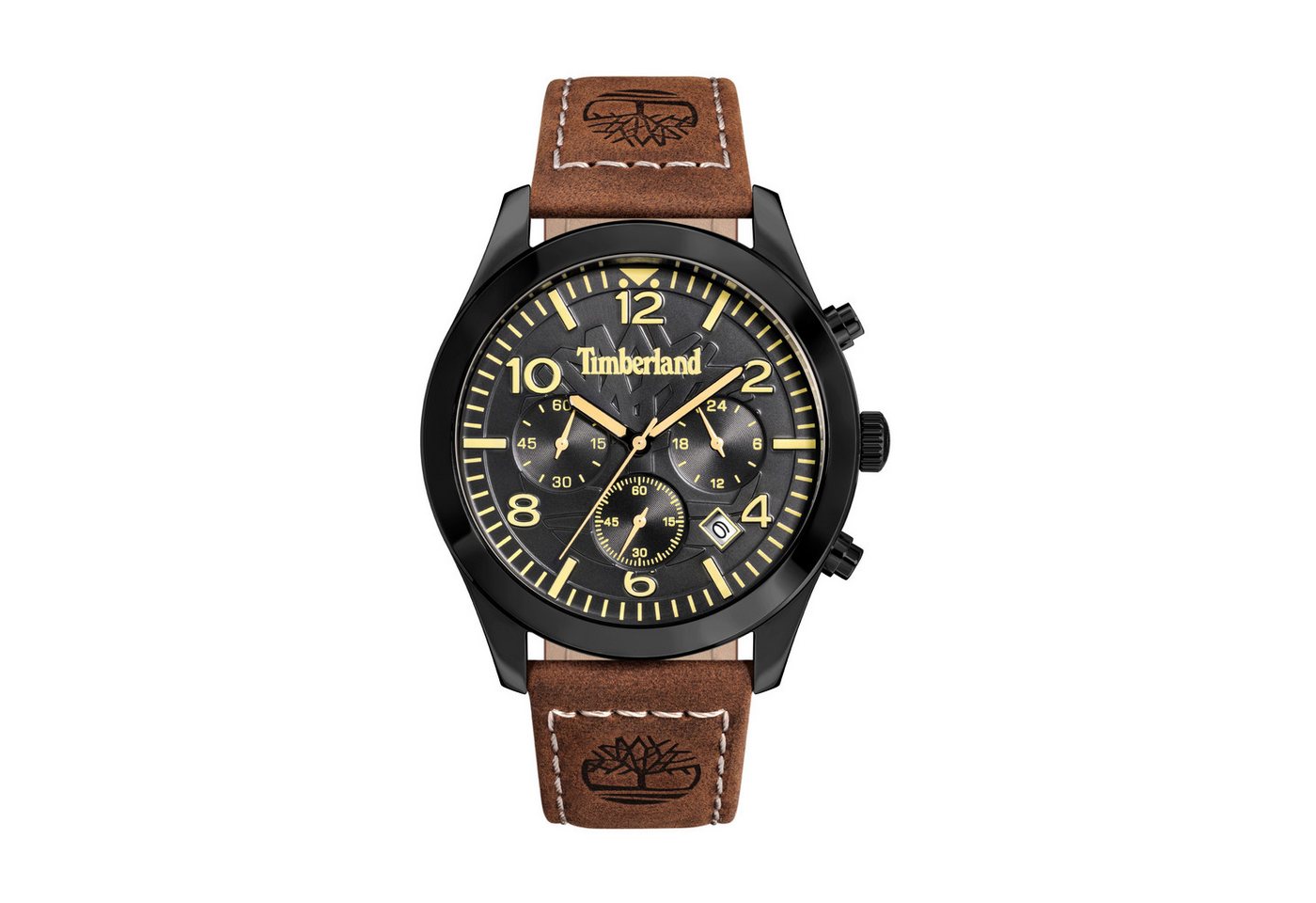 Timberland Chronograph Killington Peak TDWGC0068802, Quarzuhr, Armbanduhr, Herrenuhr, Lederarmband, analog, Tag von Timberland