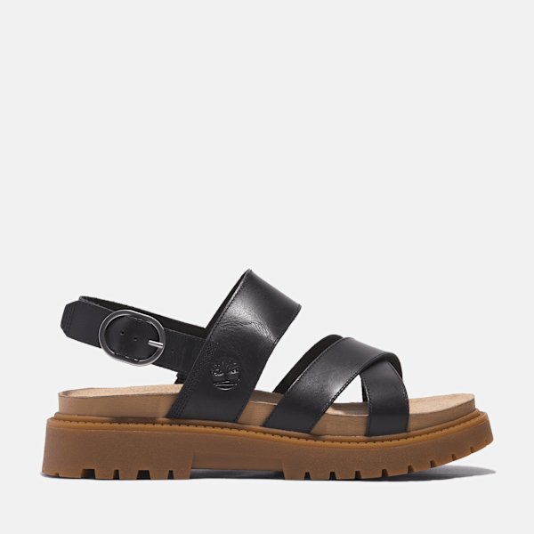 Timberland - Clairemont Way Sandale mit Fersenriemen für Damen in Schwarz, Frau, Schwarz, Größe: 41 von Timberland