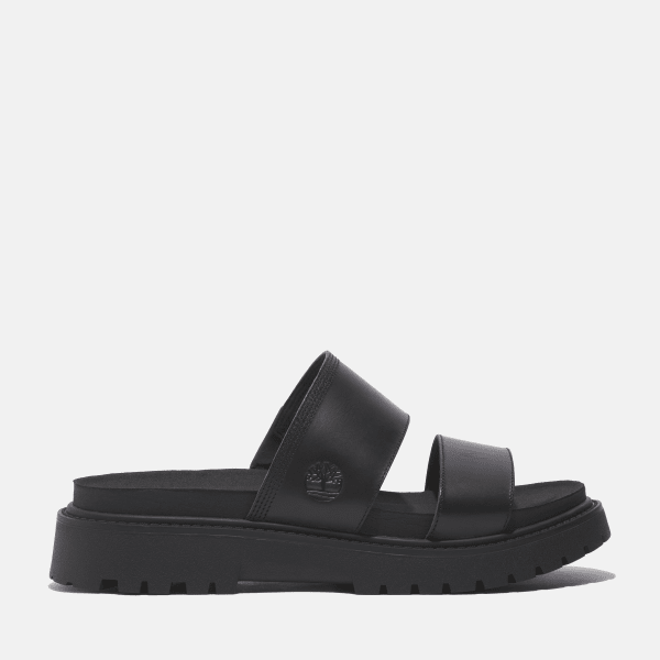 Timberland - Clairemont Way Slide Sandale für Damen in Schwarz, Frau, Schwarz, Größe: 36 von Timberland