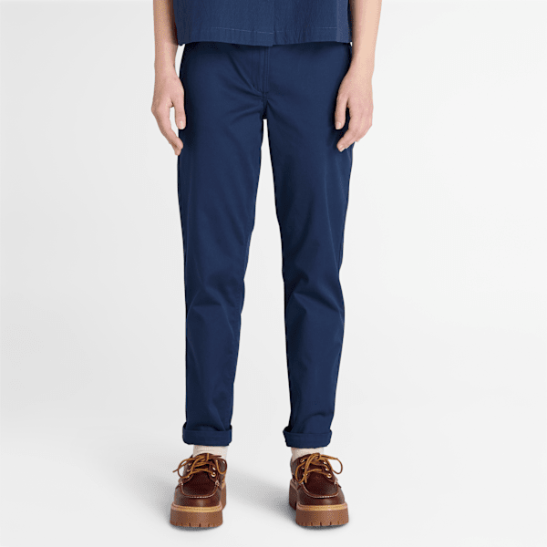 Timberland - Claremont Chinohose für Damen in Dunkelblau, Damen, Blau, Größe: 25 von Timberland