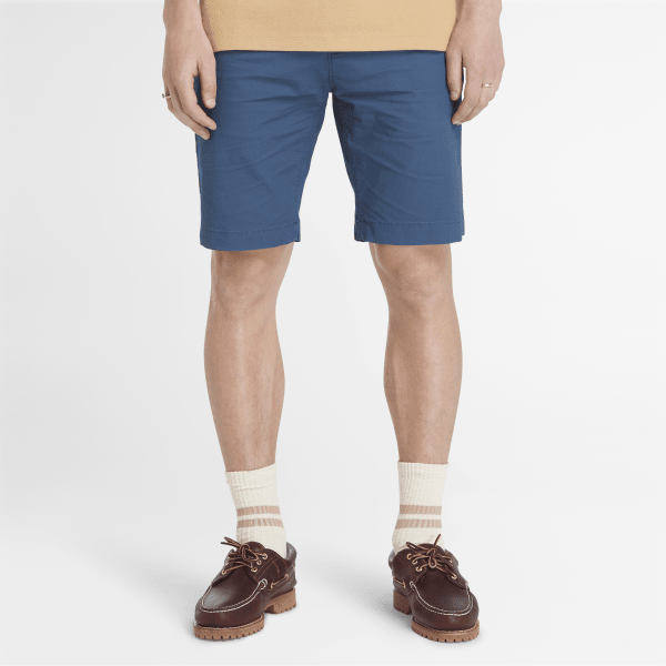 Timberland - Claremont Chinoshorts aus Popeline für Herren in Navyblau, Herren, Blau, Größe: 35 von Timberland