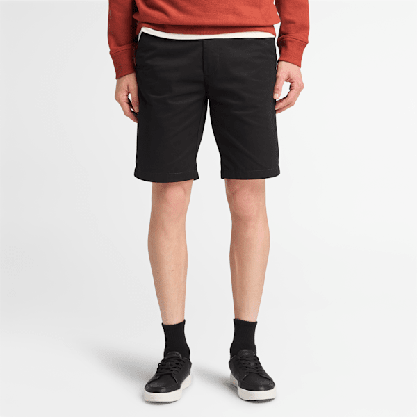 Timberland - Claremont Chinoshorts aus Twill für Herren in Schwarz, Herren, Schwarz, Größe: 35 von Timberland