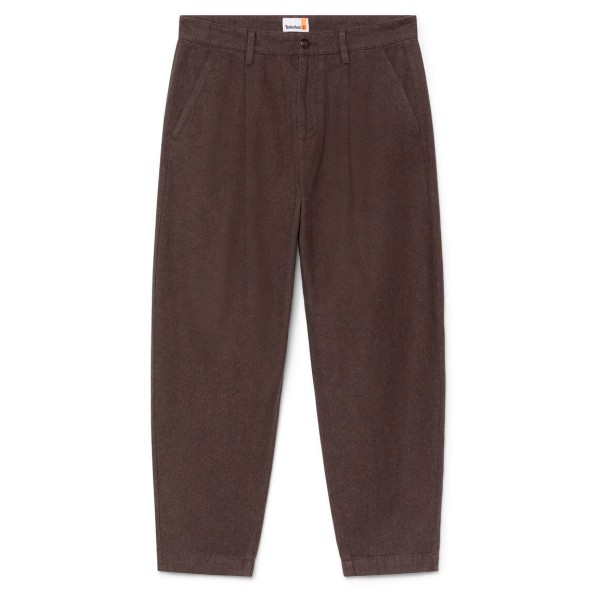Timberland - Claremont Herringbone Pleated Chino Pant - Freizeithose Gr 30 braun von Timberland