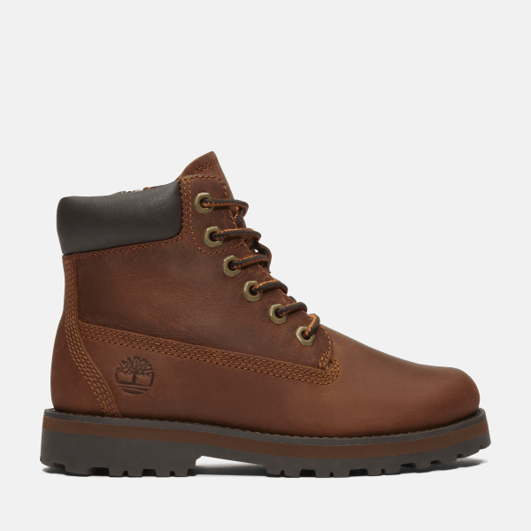 Timberland - Courma Kid Boot zum Schnüren für Kinder in Braun, Braun, Größe: 37 von Timberland