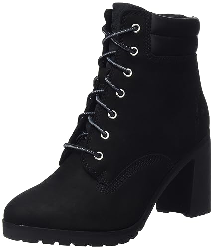 Timberland Damen Allington Double Collar Fashion Boot, Black Nubuck, 36 EU Weit von Timberland