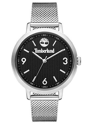 Timberland Damen Analog Quarz Uhr mit Edelstahl Armband TBL15643MYS.02MM von Timberland