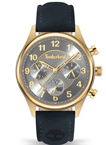 Timberland Damen Analog Quarz Uhr mit Leder Armband TDWLF2200102 von Timberland