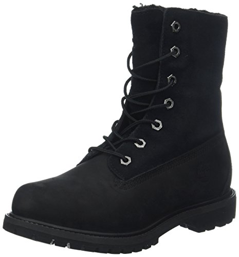 Timberland Damen Authentic Teddy Fleece Chukka Boots, Schwarz (Black), 38.5 EU von Timberland