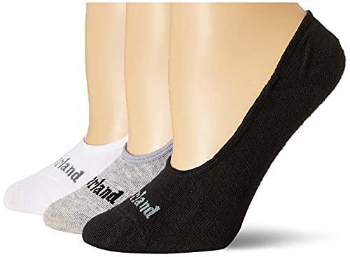Timberland Damen 6er-Pack Basic Low Liner Socken Freizeitsocken, Grau, Mehrfarbig, Einheitsgröße von Timberland