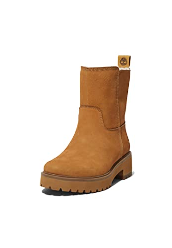 Timberland Damen Carnaby Cool Basic Warm Pull On WR Chelsea Boot, Wheat, 37 EU von Timberland