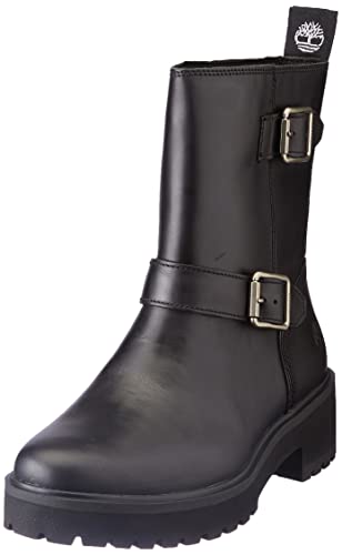 Timberland Damen Carnaby Cool Biker Ankle Boot, Jet Black, 36 EU von Timberland