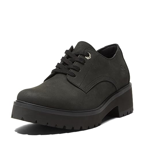 Timberland Damen Carnaby Cool Oxford Sneaker, Black Nubuck, 37 EU von Timberland