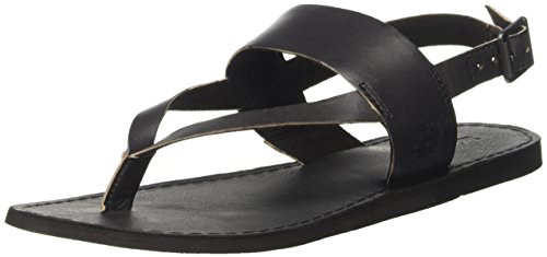 Timberland Damen Carolista Ankle ThongBlack Dry Gulch Knöchelriemchen Grün (Black), 38 EU von Timberland