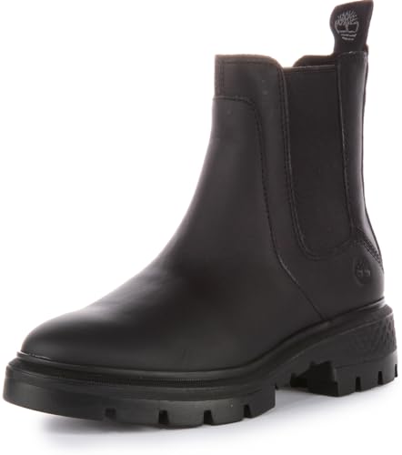 Timberland Damen Chelsea Boots Cortina Valley schwarz 8 (39) von Timberland