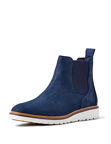 Timberland Damen Ellis Street Chukka Boots, Blau (Dark Total Eclipse Nubuck L42), 36 EU von Timberland