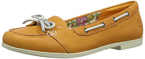 Timberland Damen FTW_EK Cornish Short Vamp Slip On Geschlossene Ballerinas, (ORANGE), 38.5 EU von Timberland