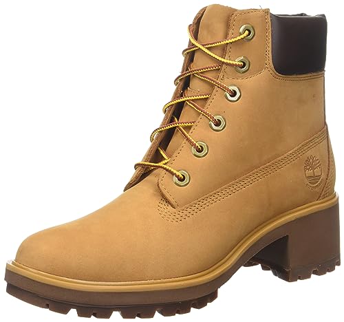 Timberland Damen Kinsley 6-inch Waterproof Wanderstiefel, Wheat Nubuck,39.5 EU von Timberland