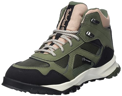 Timberland Damen Lincoln Peak Lite Mid F/L WP Hiking Boot, Dark Green Leather, 36 EU Weit von Timberland