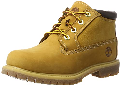 Timberland Damen Nellie Leather Suede Chukka Boots, Gelb (Wheat), 39 EU von Timberland