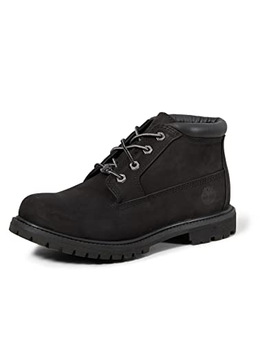 Timberland Damen Nellie Double Chukka, Schwarz (Black Nubuck), 38.5 EU von Timberland