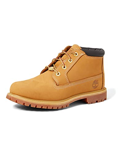 Timberland Damen Nellie Double Chukka Boots, Gelb (Wheat), 39.5 EU von Timberland