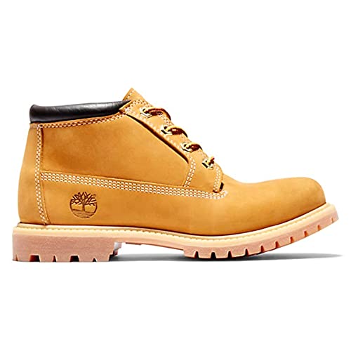 Timberland Damen Nellie LEATHER SUEDE Chukka Boots, Gelb (Wheat), 42 EU von Timberland