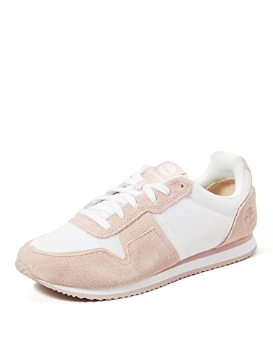 Timberland Damen Retro Runner Oxford, Light Pink Suede, 36 EU Weit von Timberland