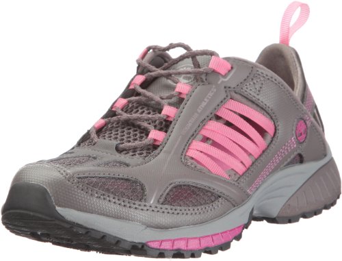 Timberland Damen TMA All Mountain Inferno Run-Off FTP Low Amphibian Sportschuhe-Outdoor, Grau/Grey/Plum, 41.5 EU von Timberland