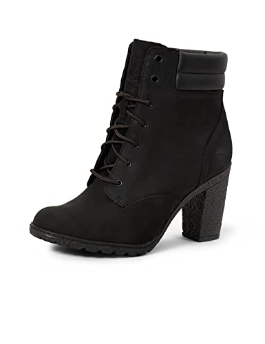 Timberland Damen Tillston Doppelhalsband, 15,2 cm Mode-Stiefel, Schwarz, 37.5 EU von Timberland