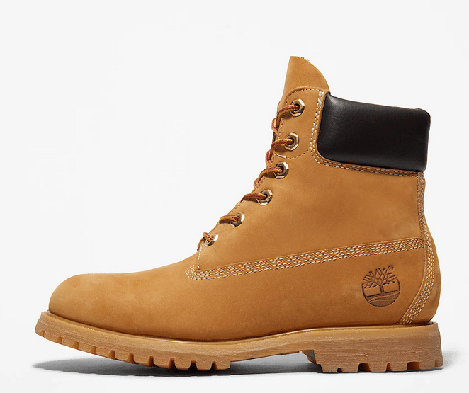 Timberland Damenstiefel Wasserdichter Premium 6-Inch Boot Gelb - Gr. - 9 von Timberland
